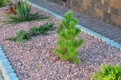 River Rock Landscaping in Ventura County, CA